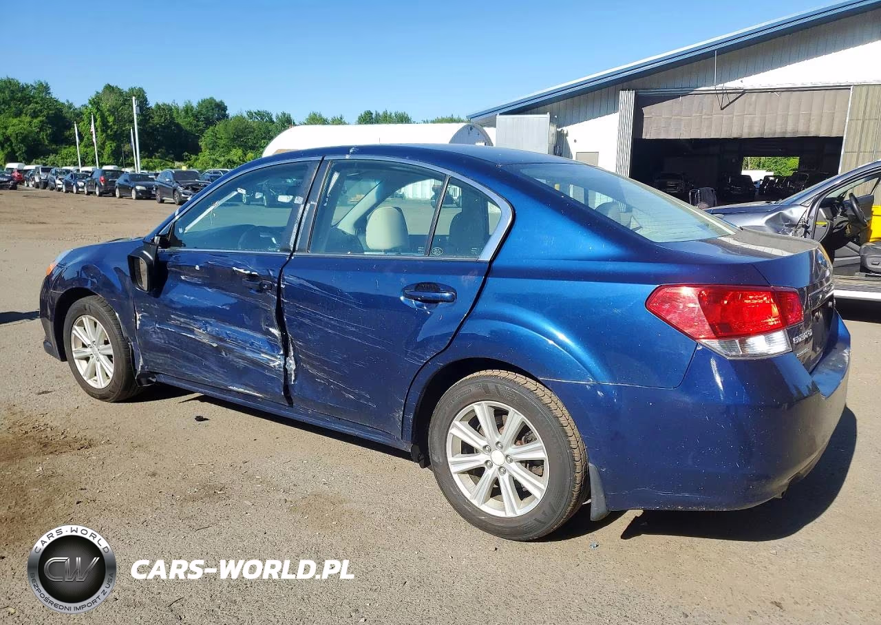 2010 Subaru Legacy 2.5I Premium VIN:4S3BMBC68A3241801 - 2