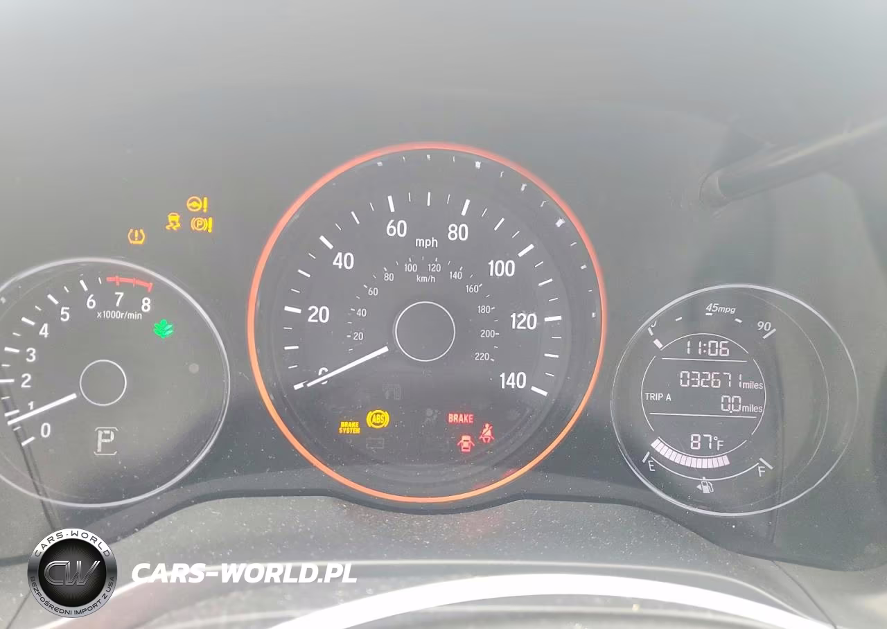 2022 Honda Hr-V 2Wd Sport VIN:3CZRU5H14NM727436 - 9