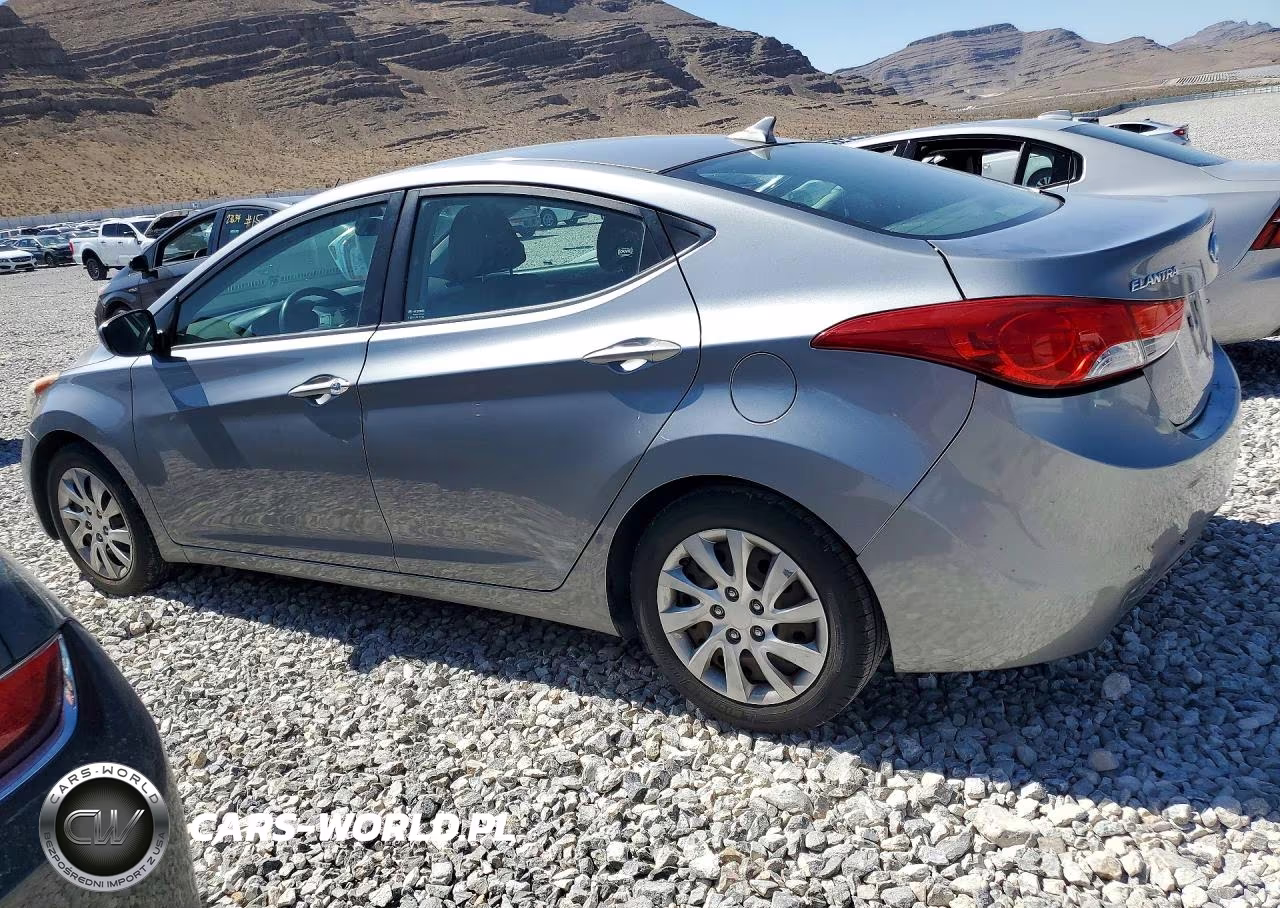 2013 Hyundai Elantra Gls VIN:KMHDH4AE7DU556070 - 2