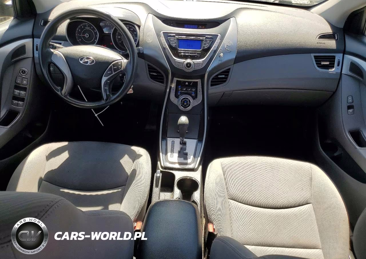 2013 Hyundai Elantra Gls VIN:KMHDH4AE7DU556070 - 8