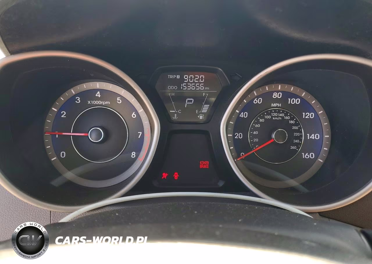 2013 Hyundai Elantra Gls VIN:KMHDH4AE7DU556070 - 9