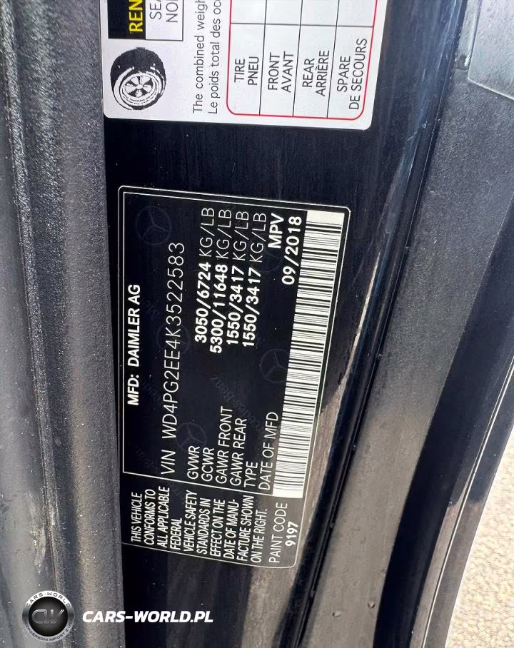 2019 Mercedes-Benz Metris VIN:WD4PG2EE4K3522583 - 10