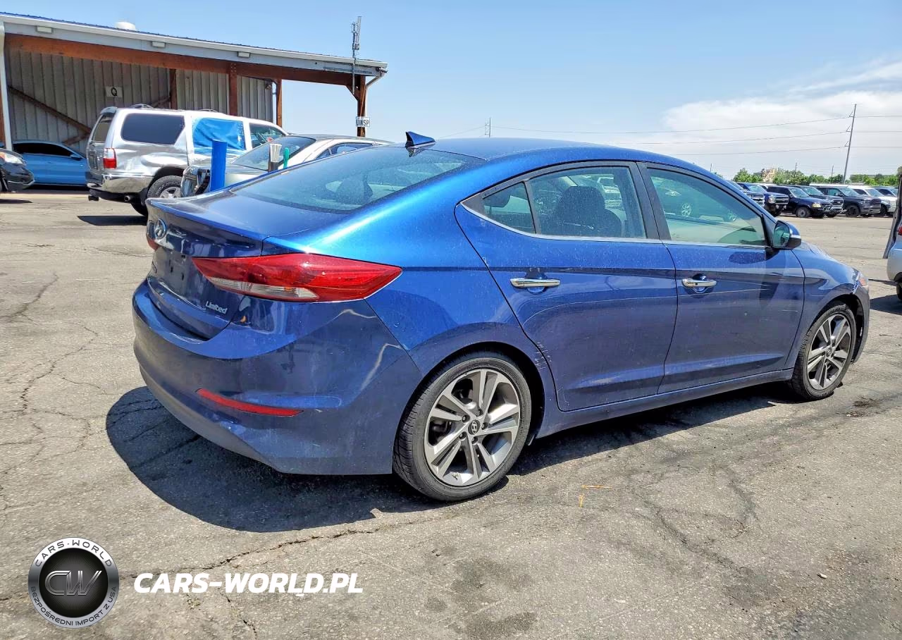 2017 Hyundai Elantra Limited VIN:5NPD84LF3HH178842 - 3