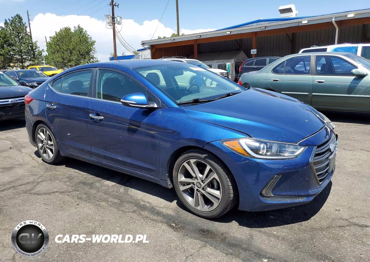 2017 Hyundai Elantra Limited VIN:5NPD84LF3HH178842 - 4