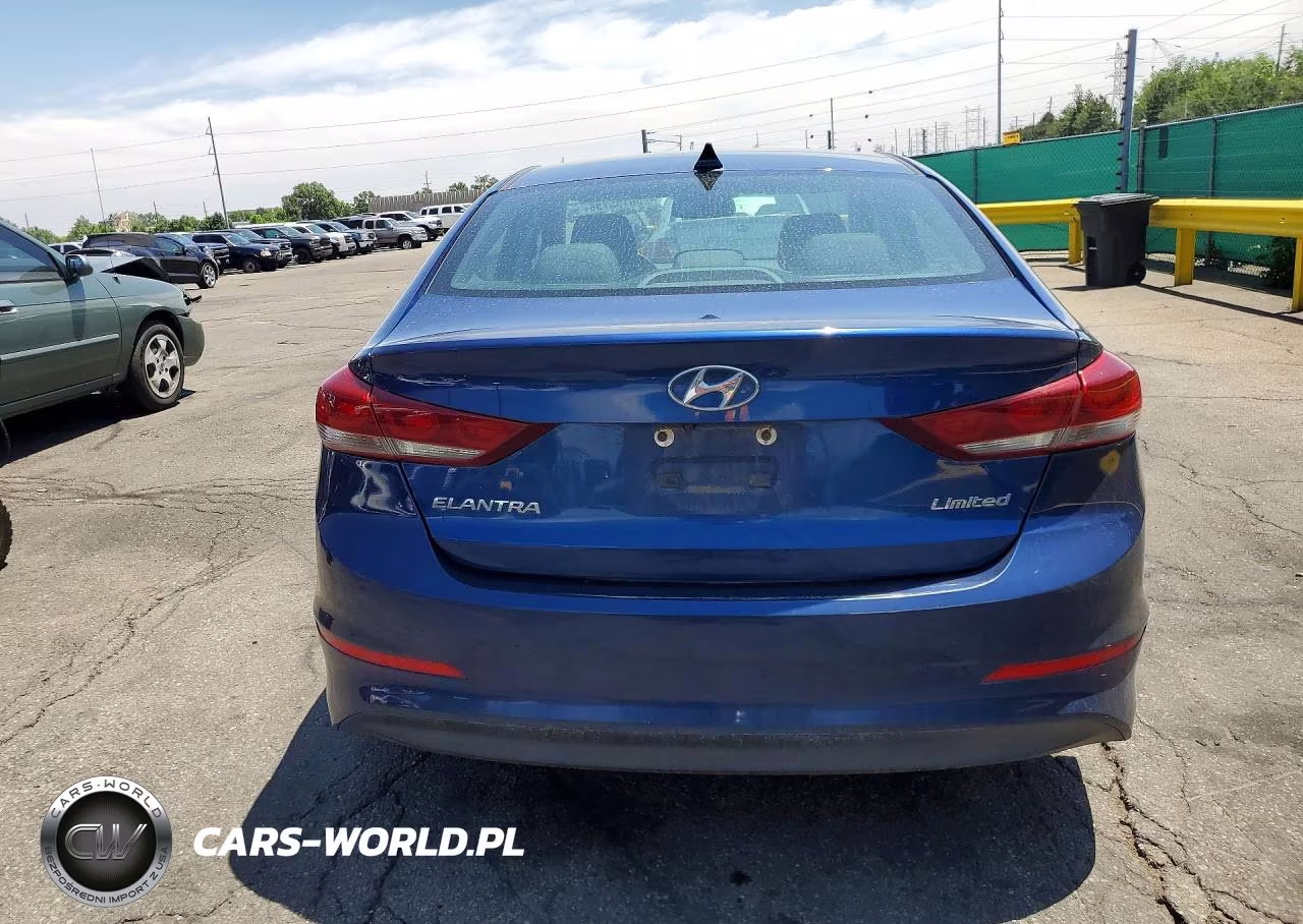 2017 Hyundai Elantra Limited VIN:5NPD84LF3HH178842 - 6