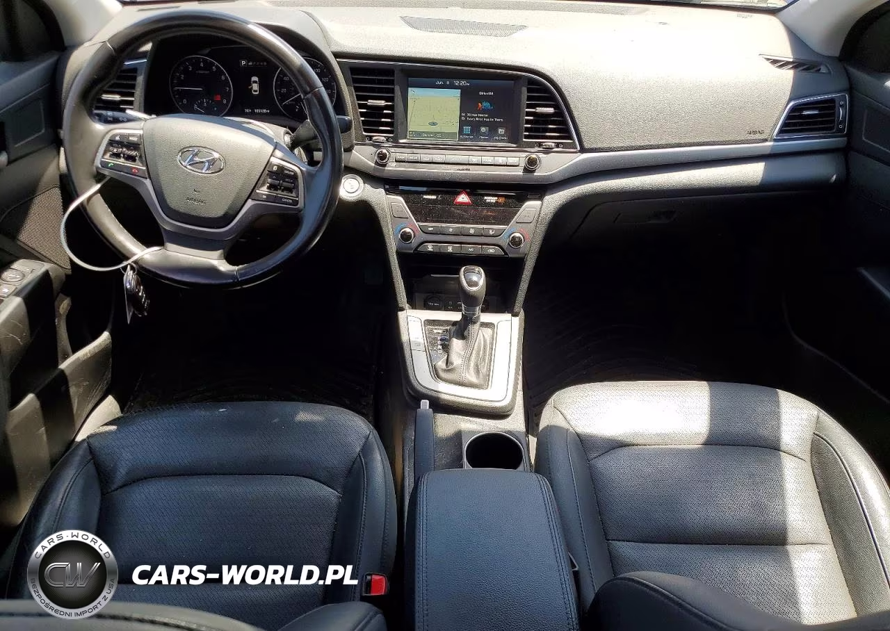 2017 Hyundai Elantra Limited VIN:5NPD84LF3HH178842 - 8