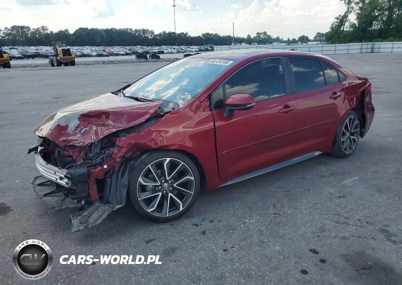2022 Toyota Corolla Xse VIN:JTDT4MCE3NJ082212 - 1