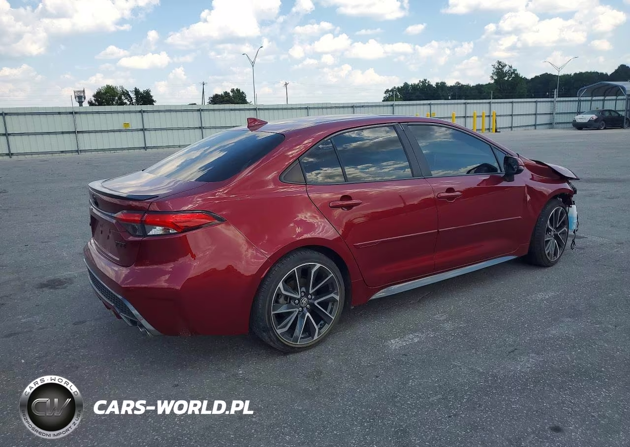 2022 Toyota Corolla Xse VIN:JTDT4MCE3NJ082212 - 3
