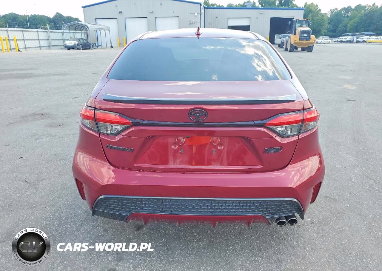 2022 Toyota Corolla Xse VIN:JTDT4MCE3NJ082212 - 6
