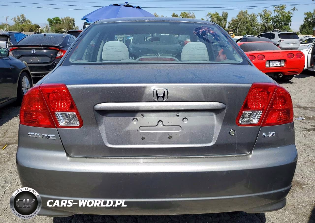2004 Honda Civic Lx VIN:2HGES16554H607345 - 6