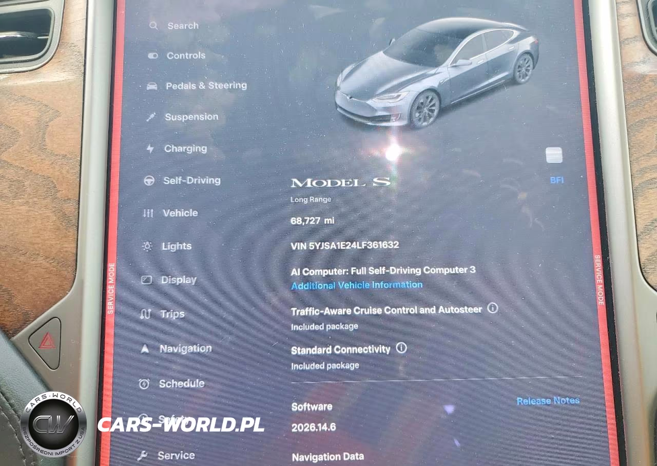 2020 Tesla Model S VIN:5YJSA1E24LF361632 - 9