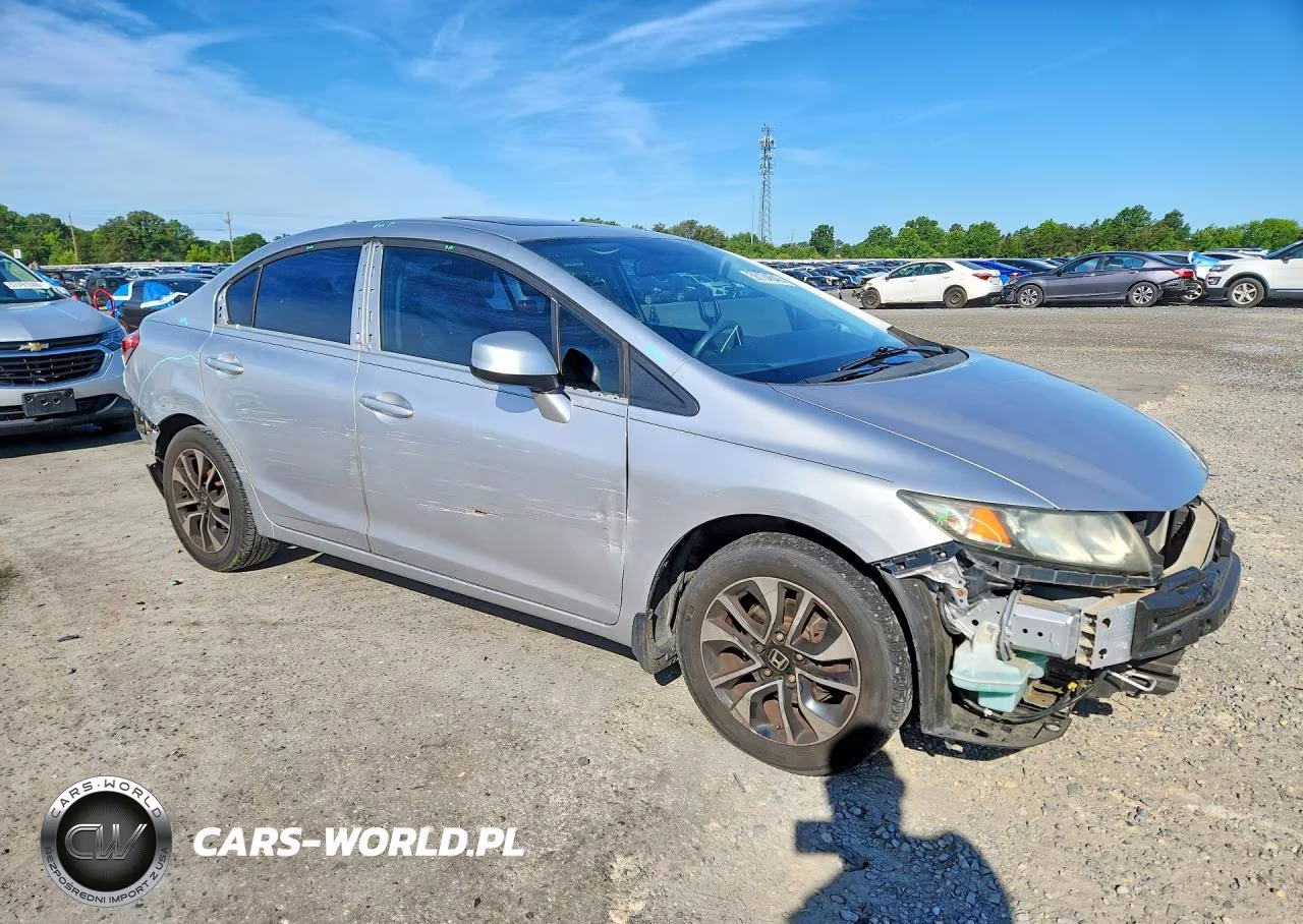 2013 Honda Civic Ex VIN:19XFB2F80DE022414 - 4
