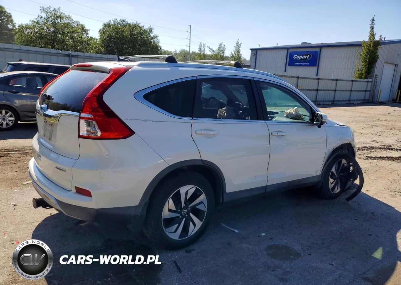 2016 Honda Cr-V Touring VIN:5J6RM3H94GL016107 - 3