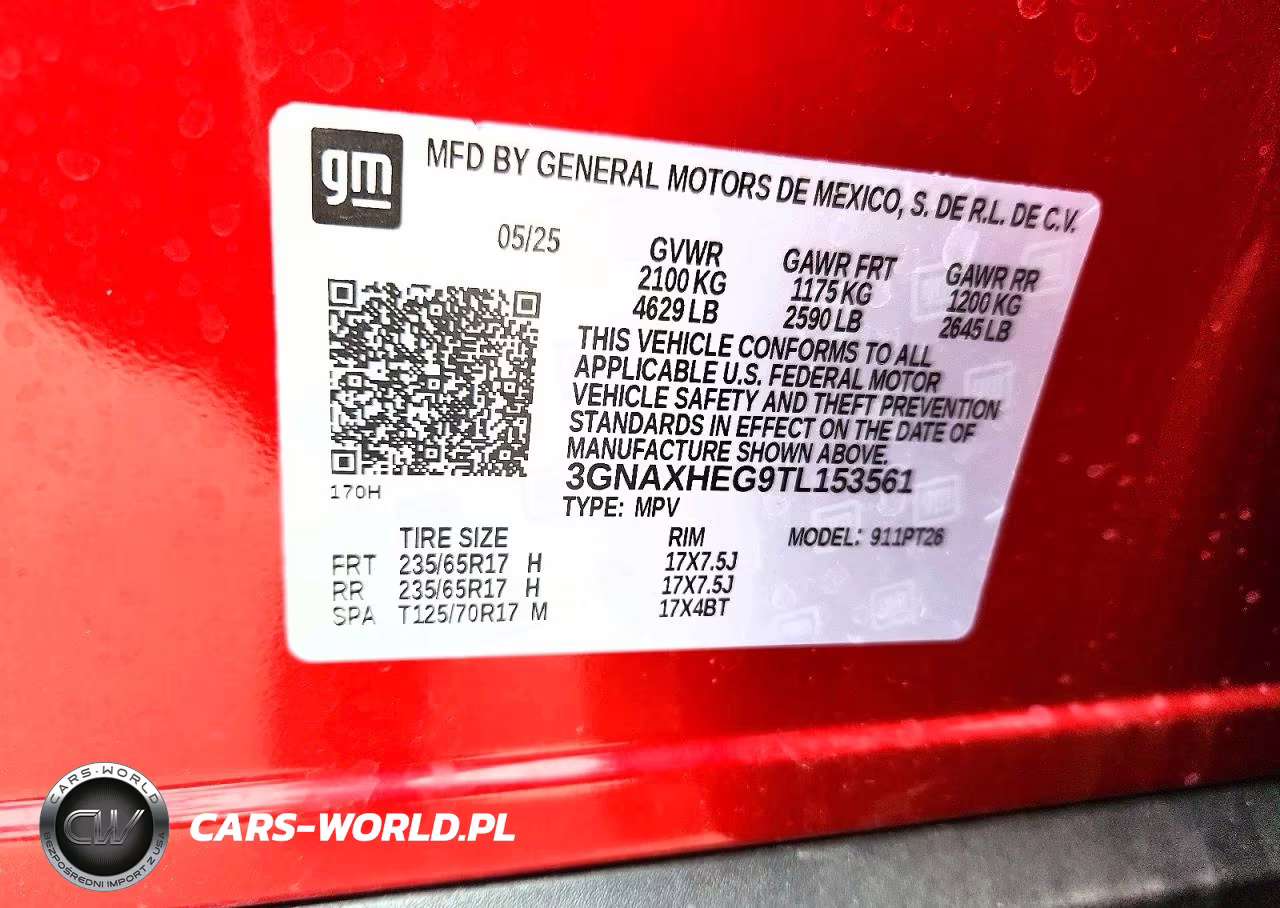 2026 Chevrolet Equinox Lt VIN:3GNAXHEG9TL153561 - 13