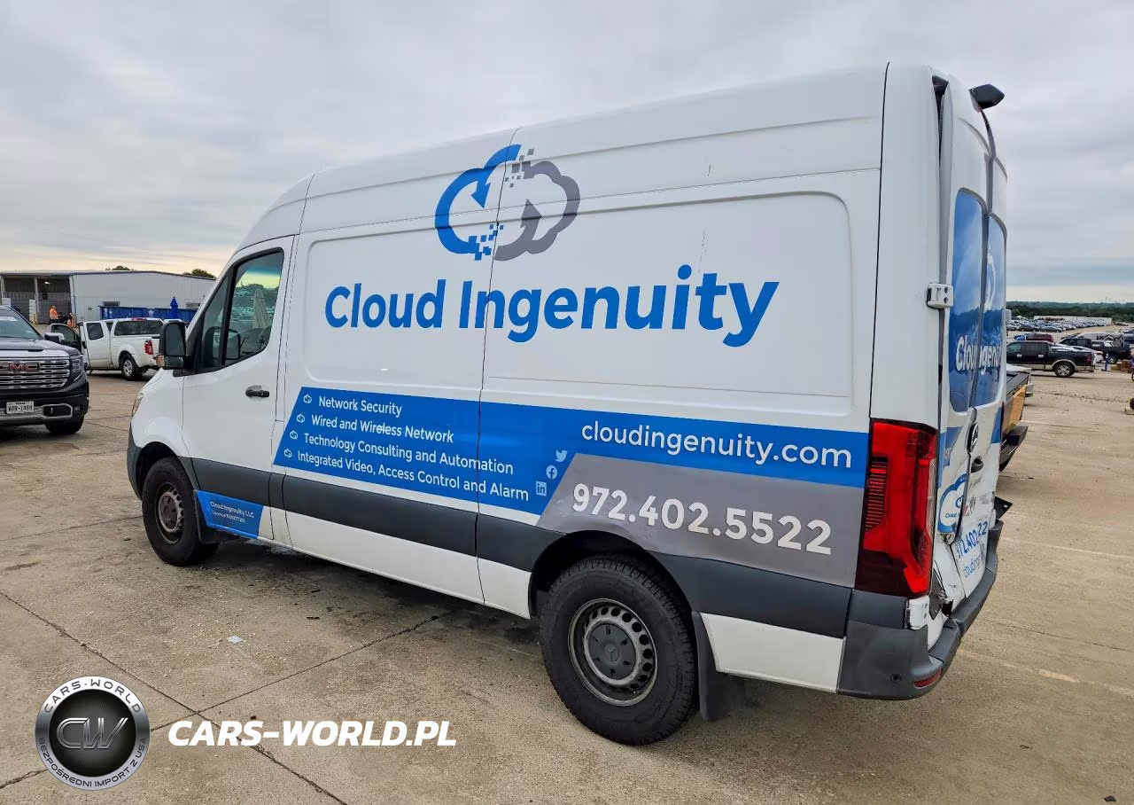 2023 Mercedes Benz Sprinter 2500 Delivery Van VIN:W1Y40BHY4PT123621 - 2