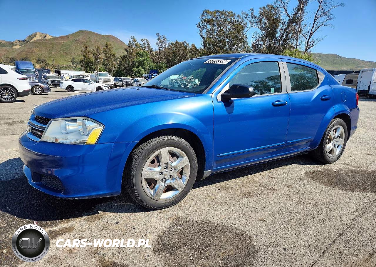 2012 Dodge Avenger Se – zdjęcie 1 z 12