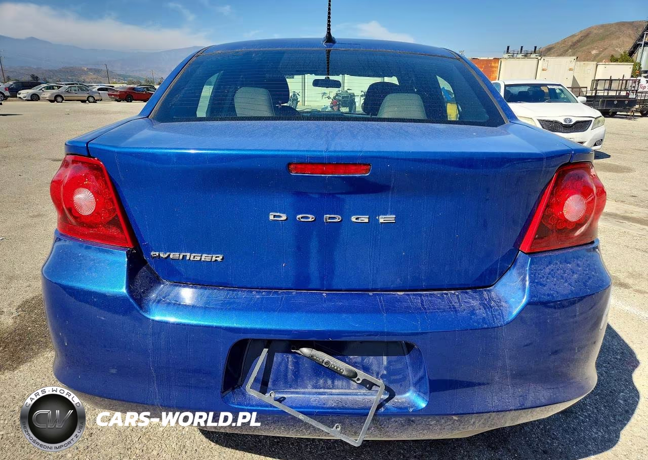 2012 Dodge Avenger Se VIN:1C3CDZABXCN322145 - 6