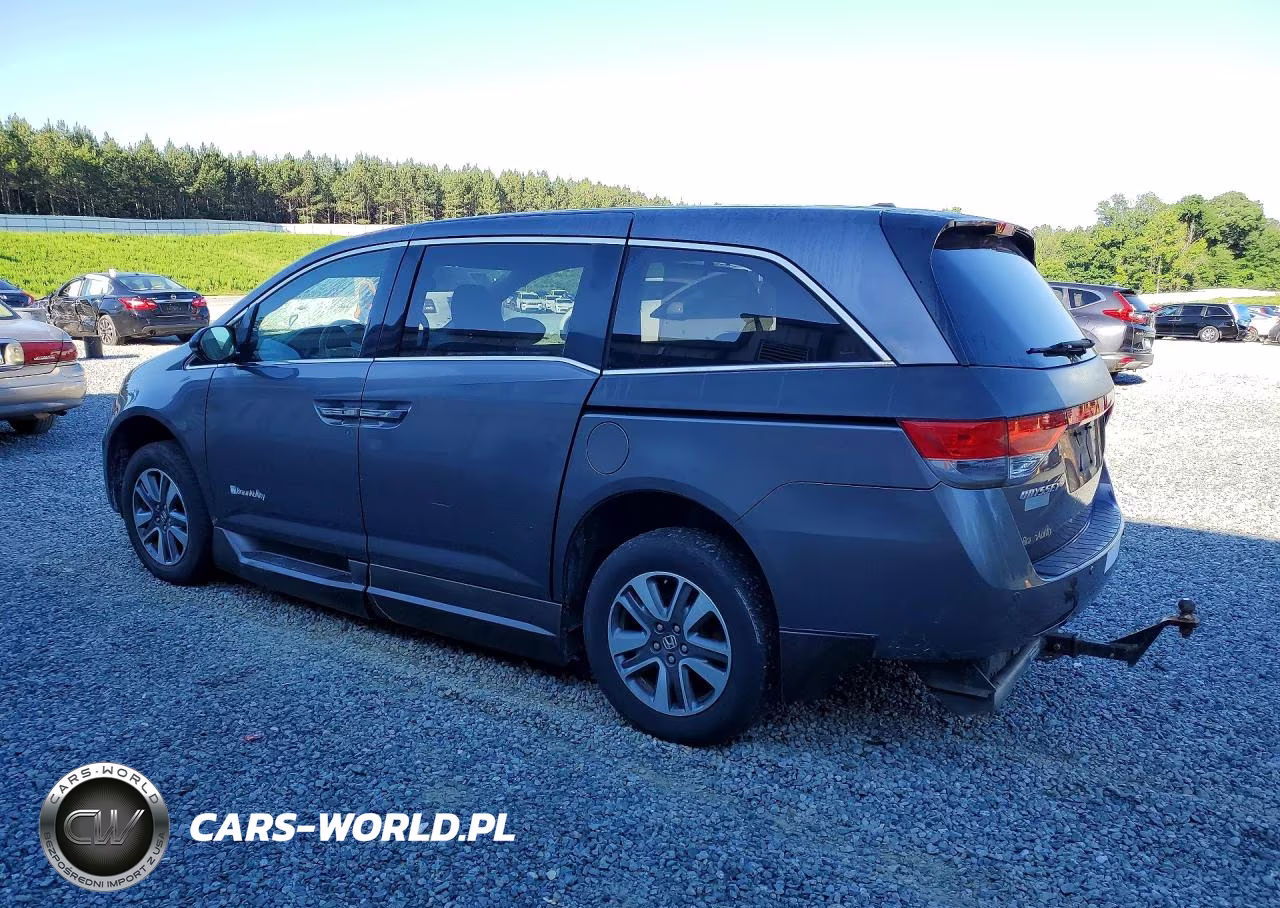 2015 Honda Odyssey Touring VIN:5FNRL5H93FB071444 - 2