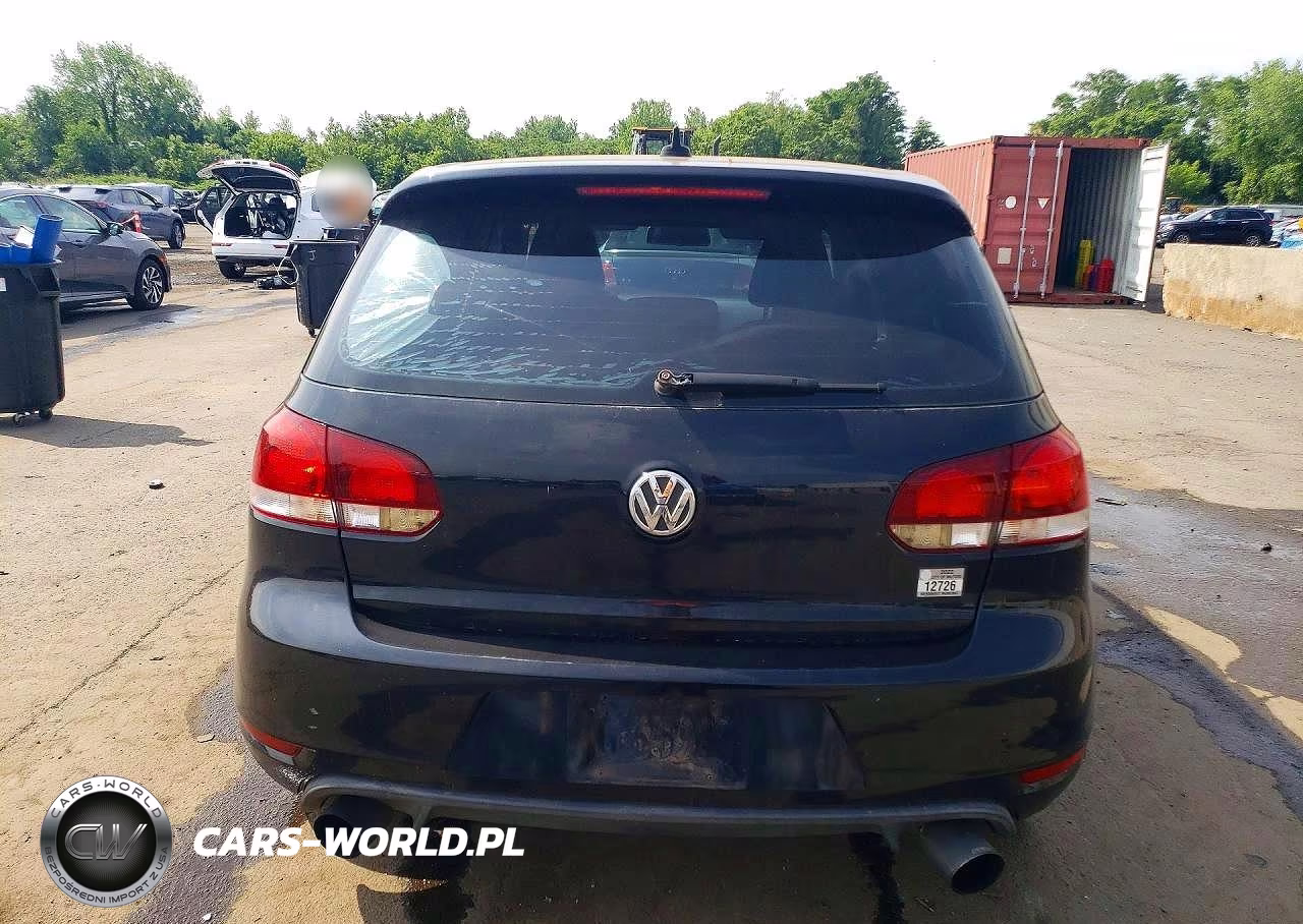 2012 Volkswagen Gti VIN:WVWED7AJ6CW289753 - 6
