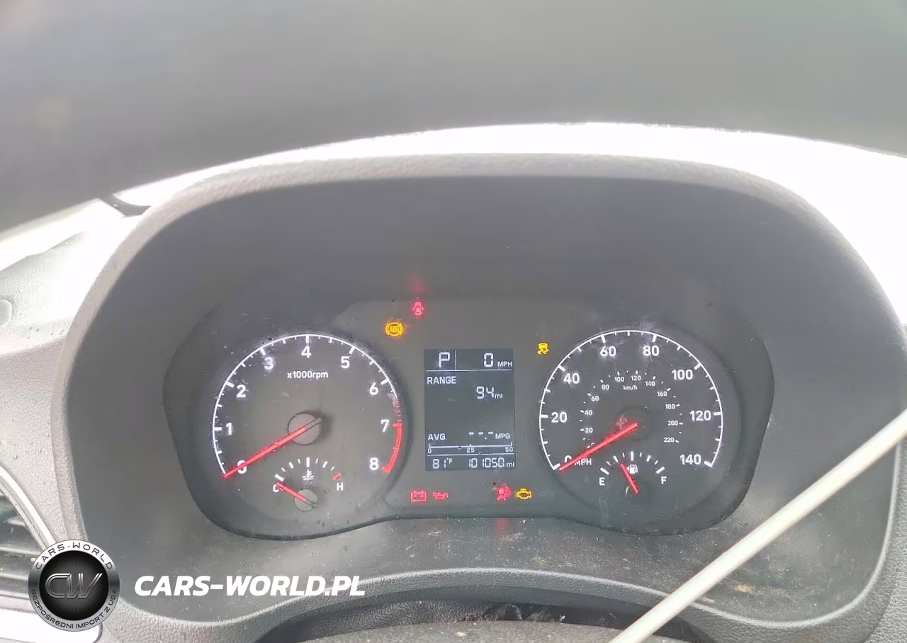 2019 Hyundai Accent Se VIN:3KPC24A34KE047713 - 9