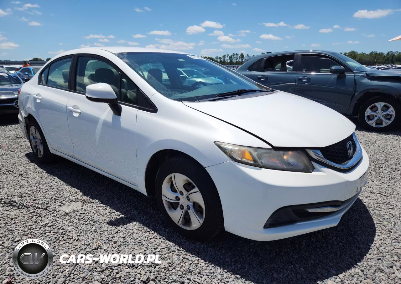 2013 Honda Civic Lx VIN:19XFB2F55DE025816 - 4