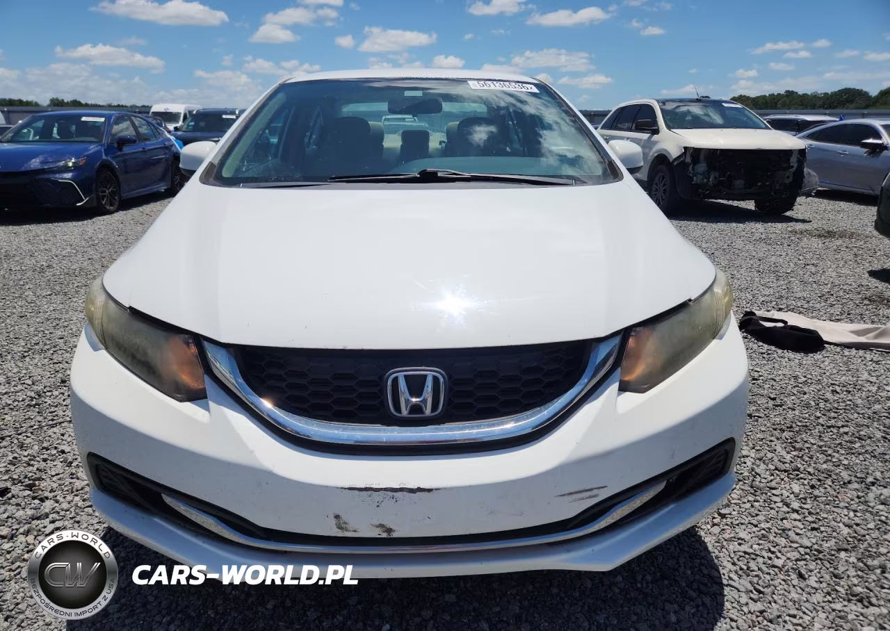 2013 Honda Civic Lx VIN:19XFB2F55DE025816 - 5