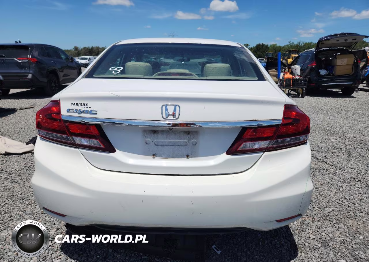 2013 Honda Civic Lx VIN:19XFB2F55DE025816 - 6