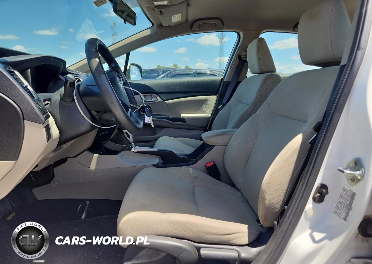 2013 Honda Civic Lx VIN:19XFB2F55DE025816 - 7