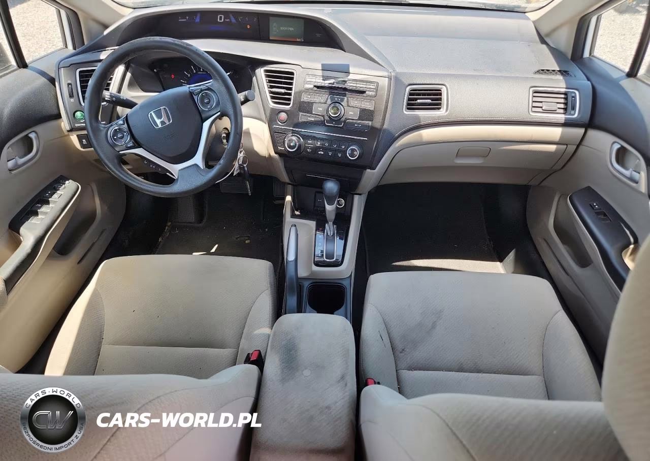 2013 Honda Civic Lx VIN:19XFB2F55DE025816 - 8