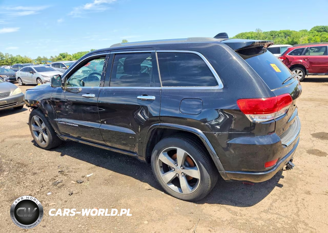 2014 Jeep Grand Cherokee Overland VIN:1C4RJECGXEC410191 - 2
