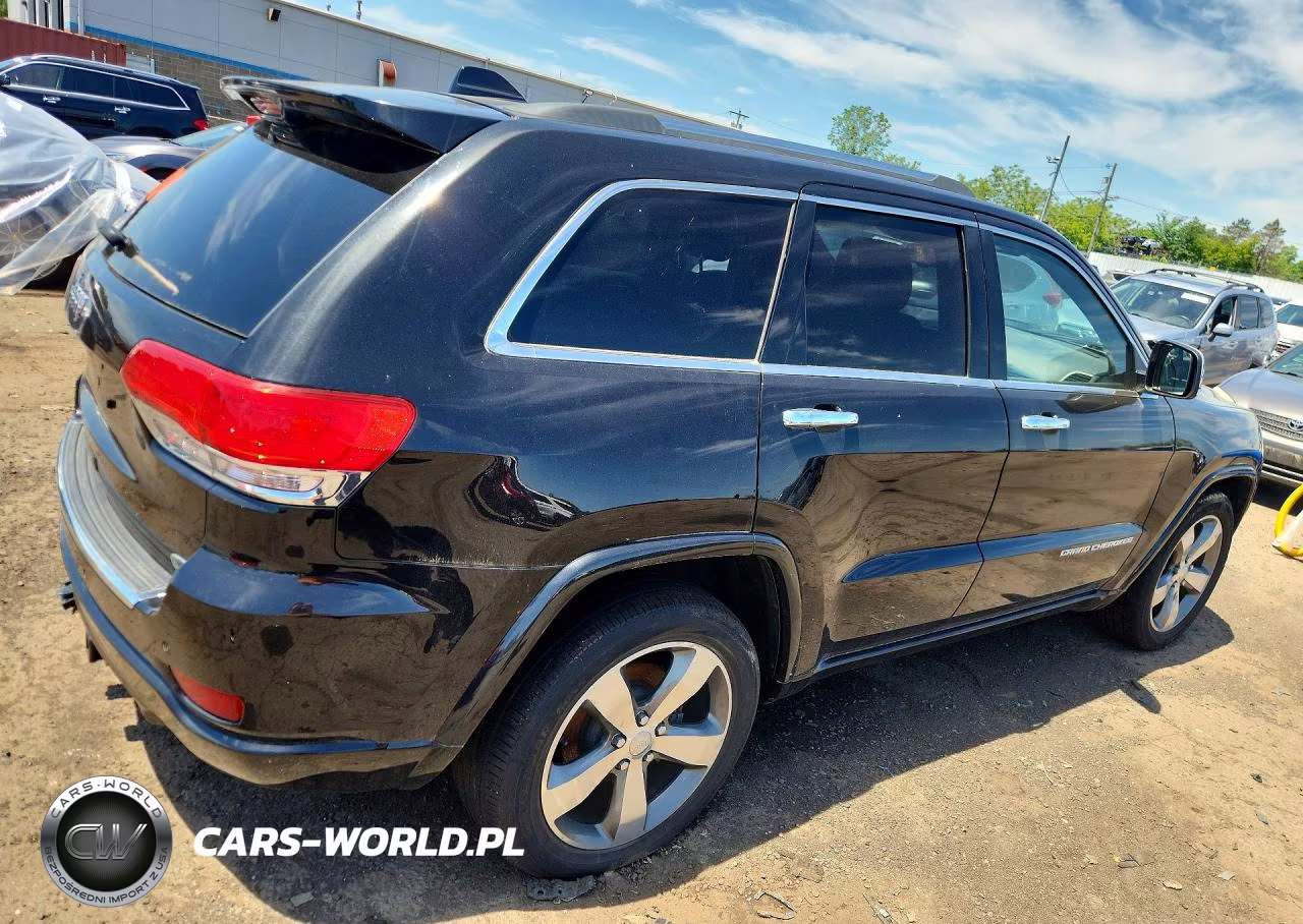 2014 Jeep Grand Cherokee Overland VIN:1C4RJECGXEC410191 - 3