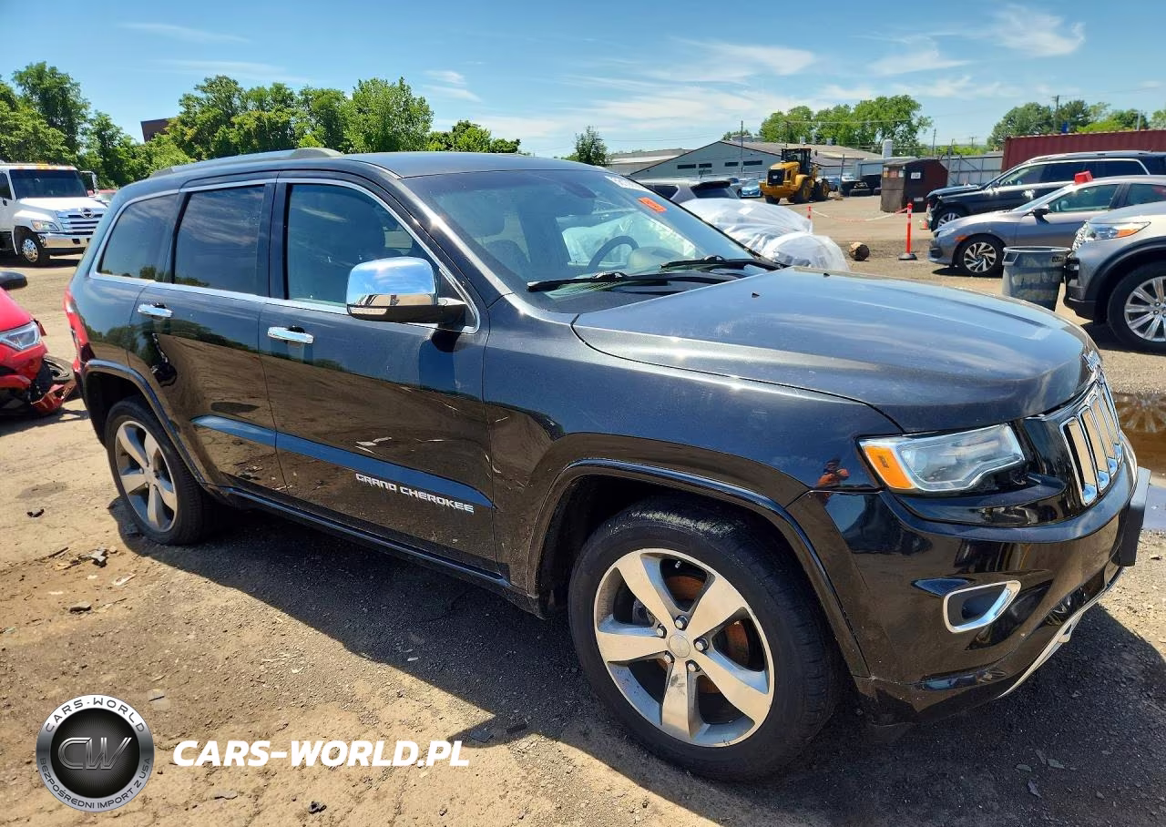 2014 Jeep Grand Cherokee Overland VIN:1C4RJECGXEC410191 - 4