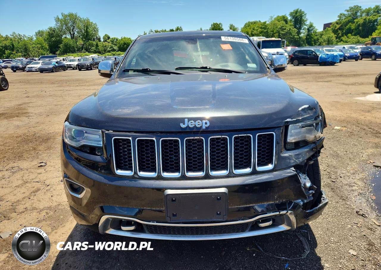 2014 Jeep Grand Cherokee Overland VIN:1C4RJECGXEC410191 - 5