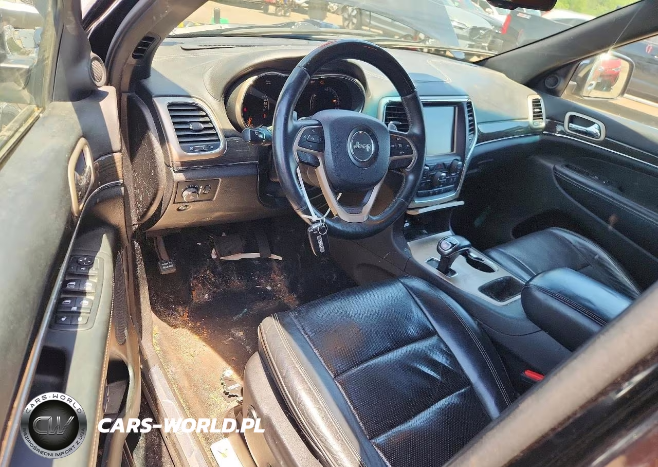 2014 Jeep Grand Cherokee Overland VIN:1C4RJECGXEC410191 - 8