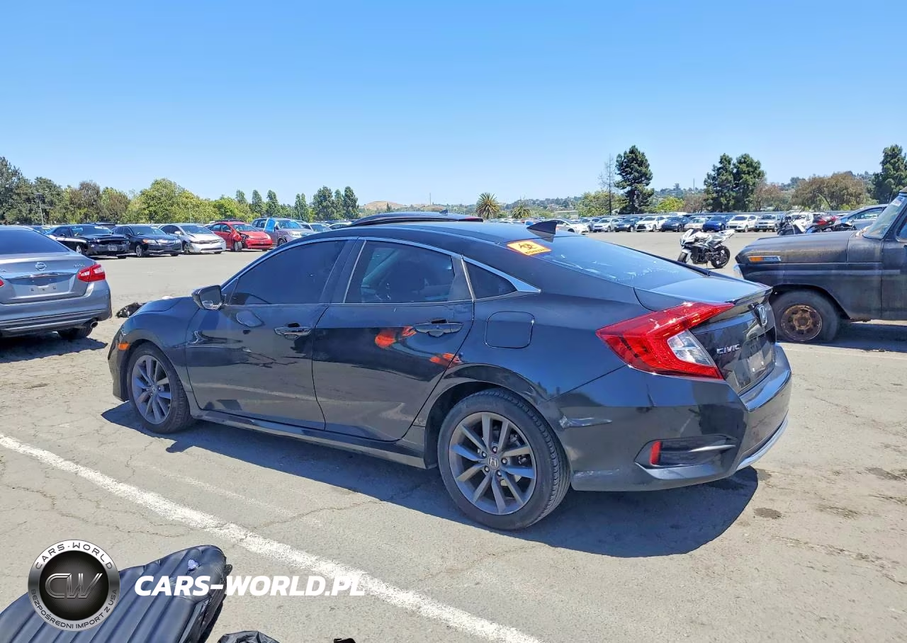 2020 Honda Civic Ex VIN:19XFC1F34LE215045 - 2