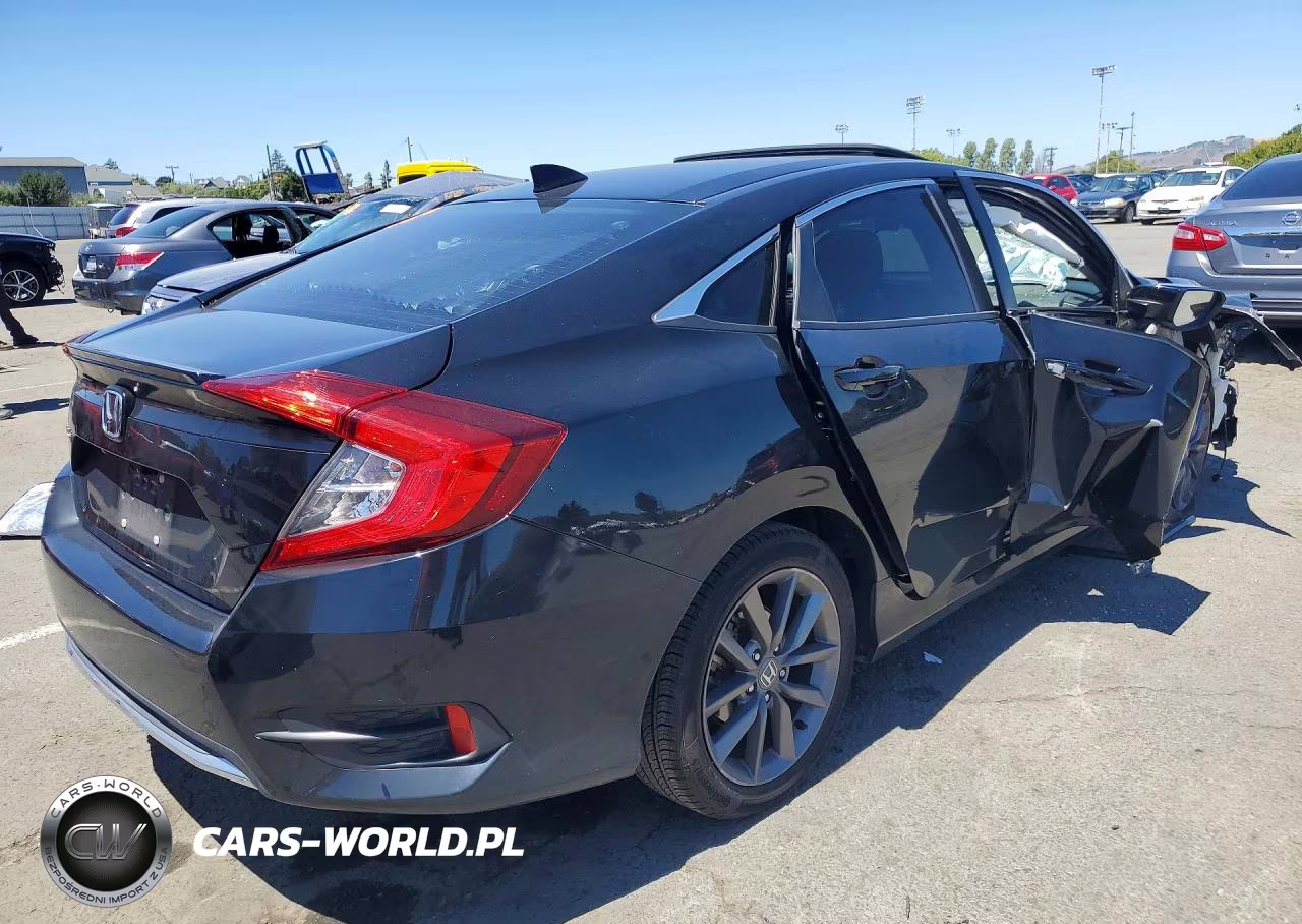 2020 Honda Civic Ex VIN:19XFC1F34LE215045 - 3
