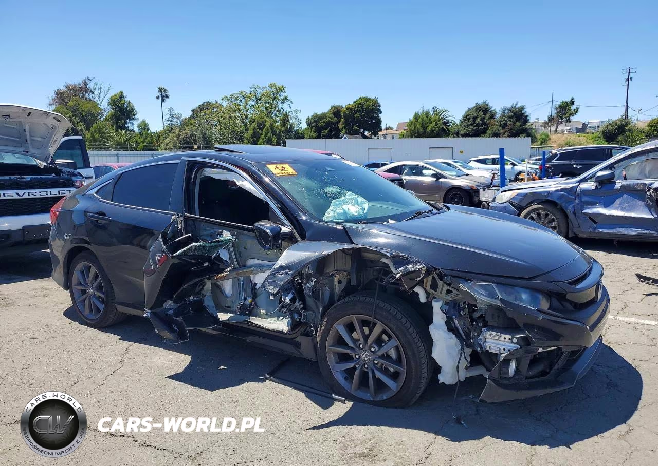 2020 Honda Civic Ex VIN:19XFC1F34LE215045 - 4