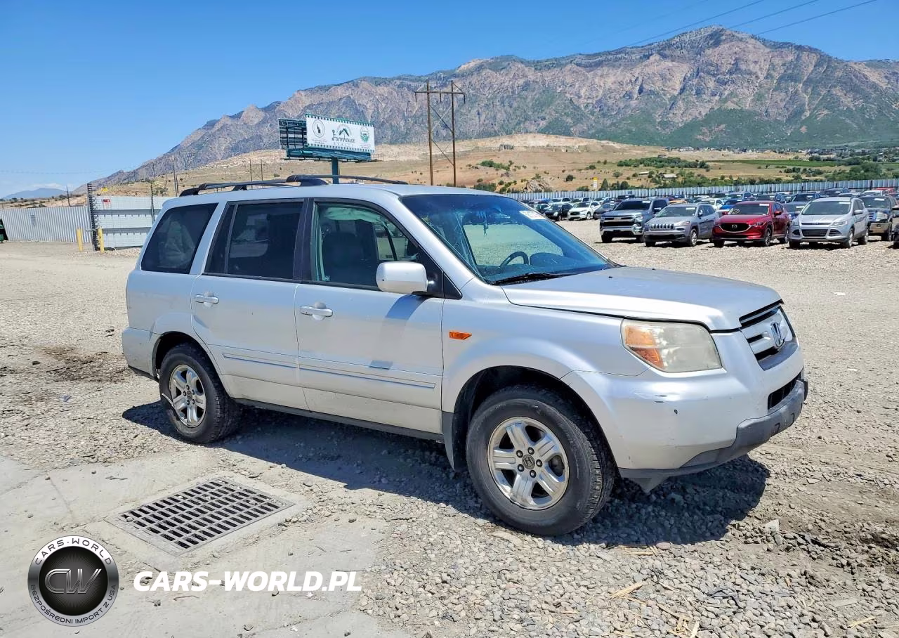 2008 Honda Pilot Vp VIN:5FNYF18268B043669 - 4