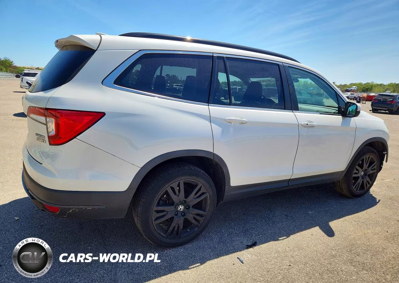 2022 Honda Pilot Se VIN:5FNYF6H27NB012004 - 3