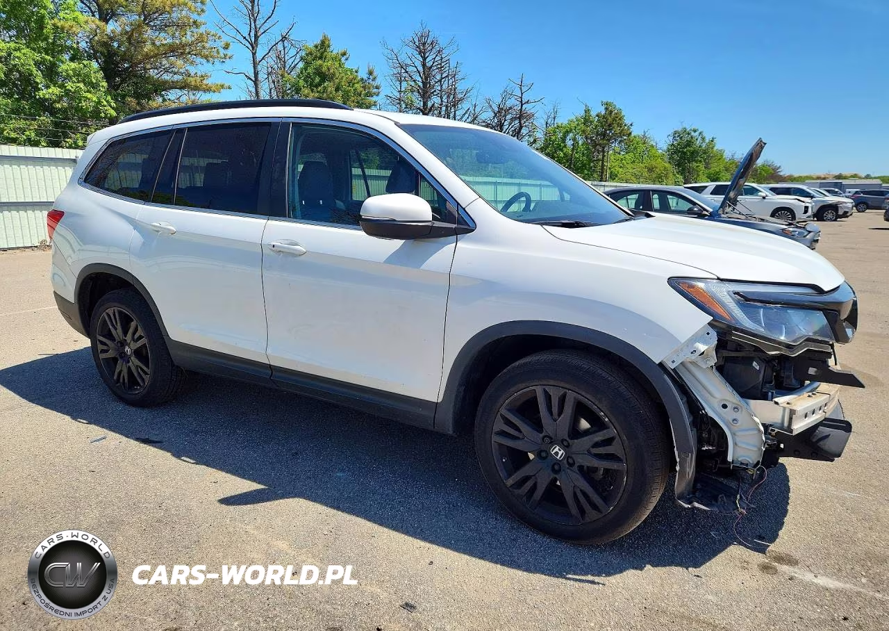 2022 Honda Pilot Se VIN:5FNYF6H27NB012004 - 4