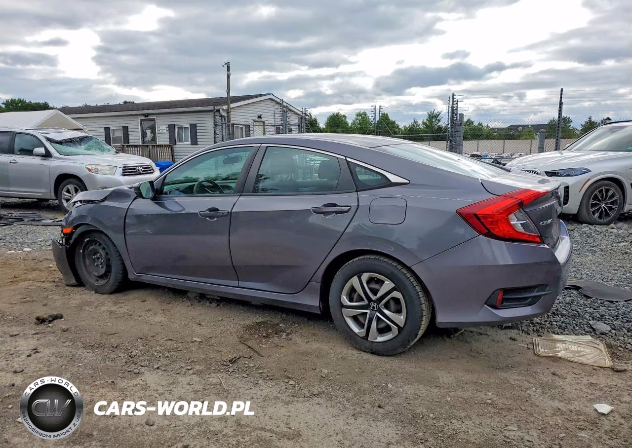 2016 Honda Civic Lx VIN:2HGFC2F5XGH522576 - 2