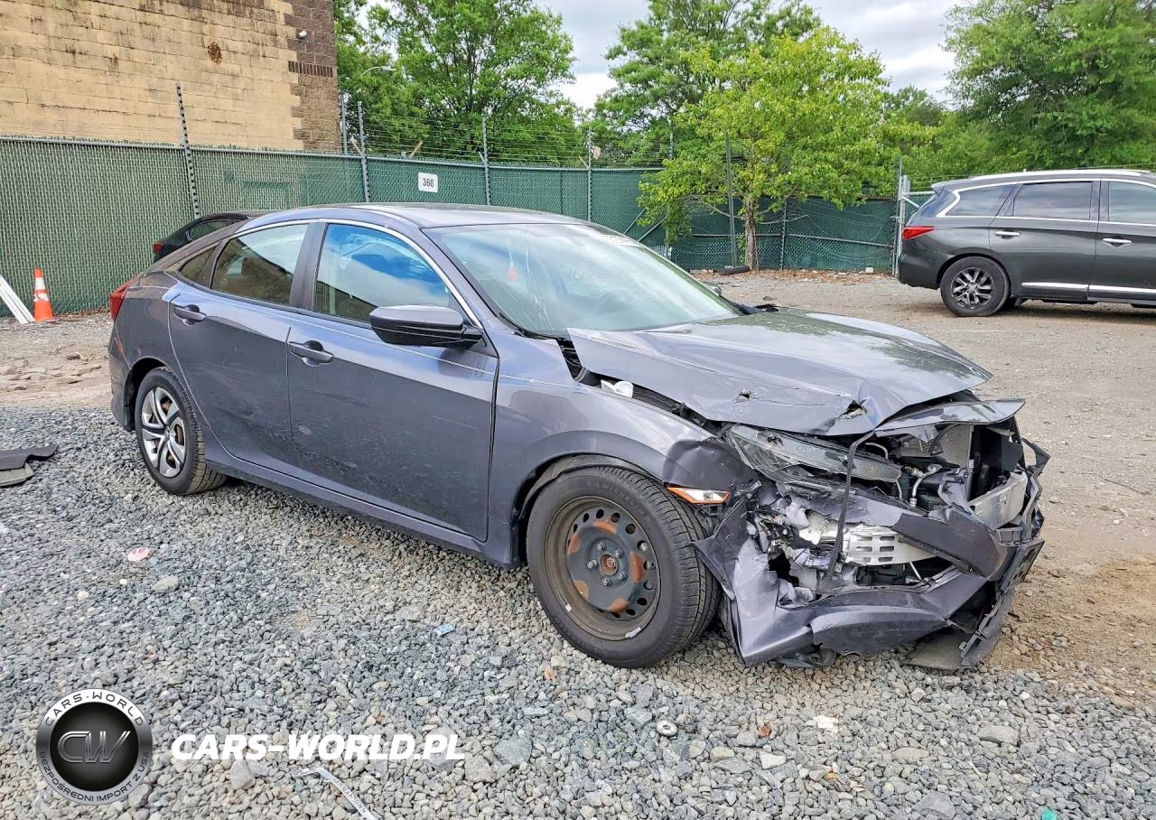2016 Honda Civic Lx VIN:2HGFC2F5XGH522576 - 4