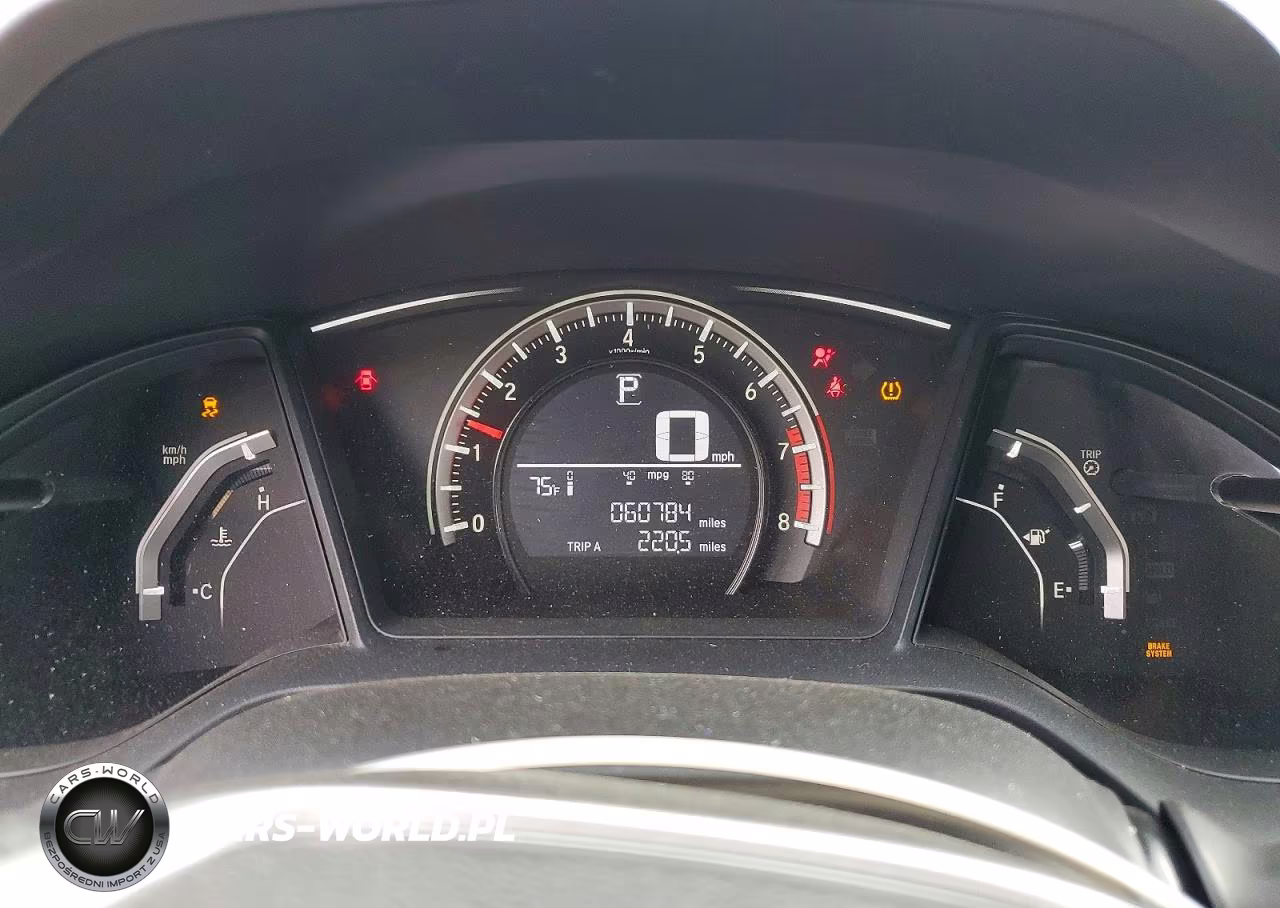 2016 Honda Civic Lx VIN:2HGFC2F5XGH522576 - 9