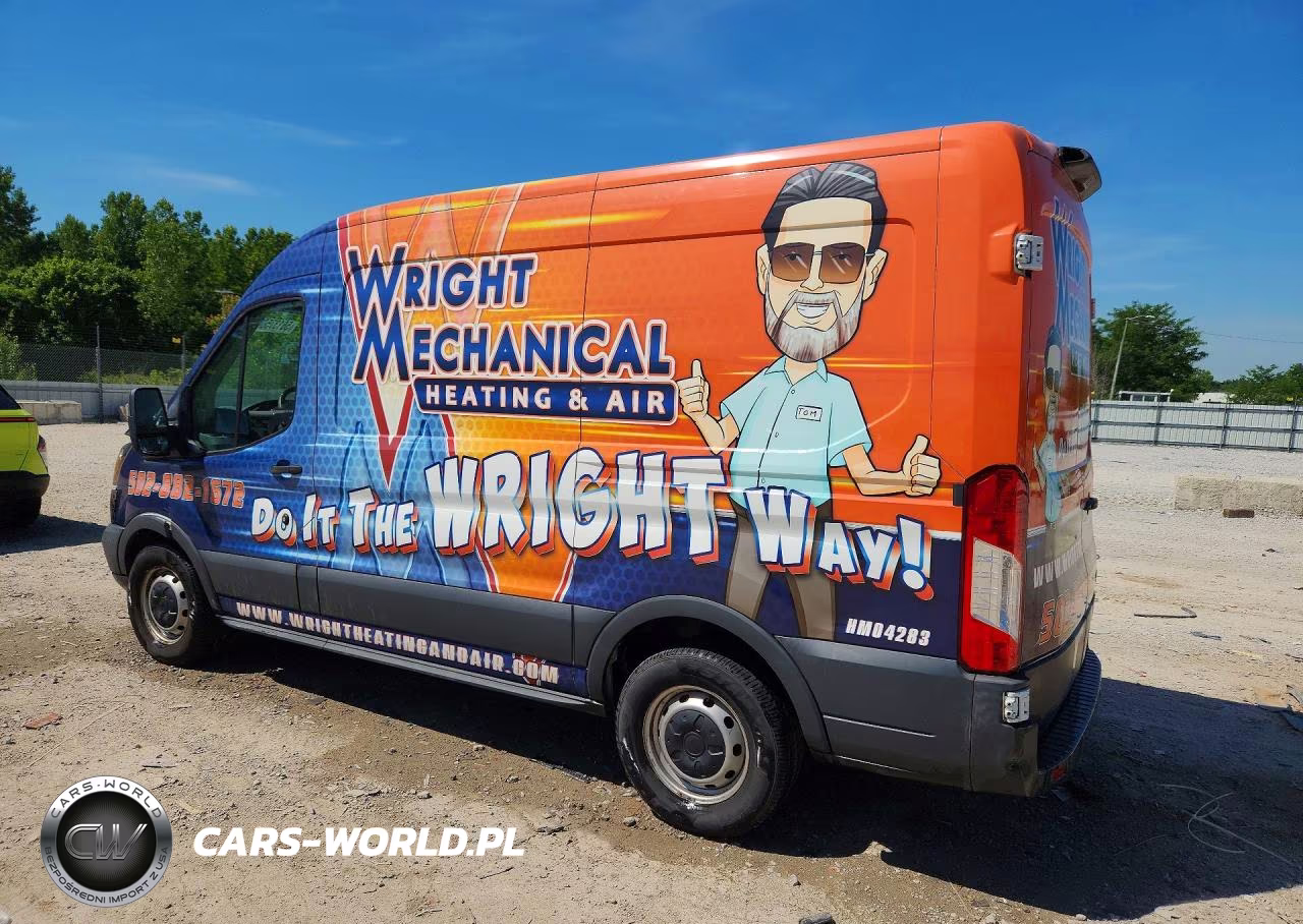 2018 Ford Transit T-150 VIN:1FTYE1CM2JKA94347 - 2