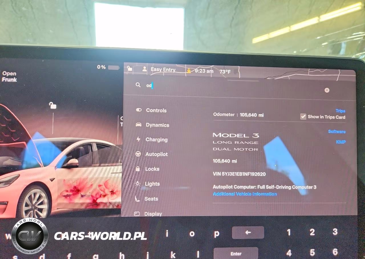 2022 Tesla Model 3 VIN:5YJ3E1EB1NF192620 - 9