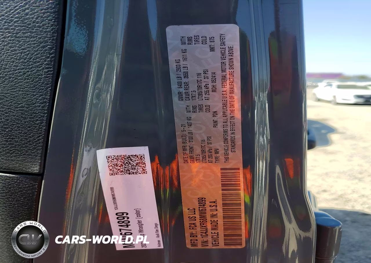 2021 Jeep Wrangler Unlimited Rubicon 4Xe VIN:1C4JJXR68MW674899 - 13
