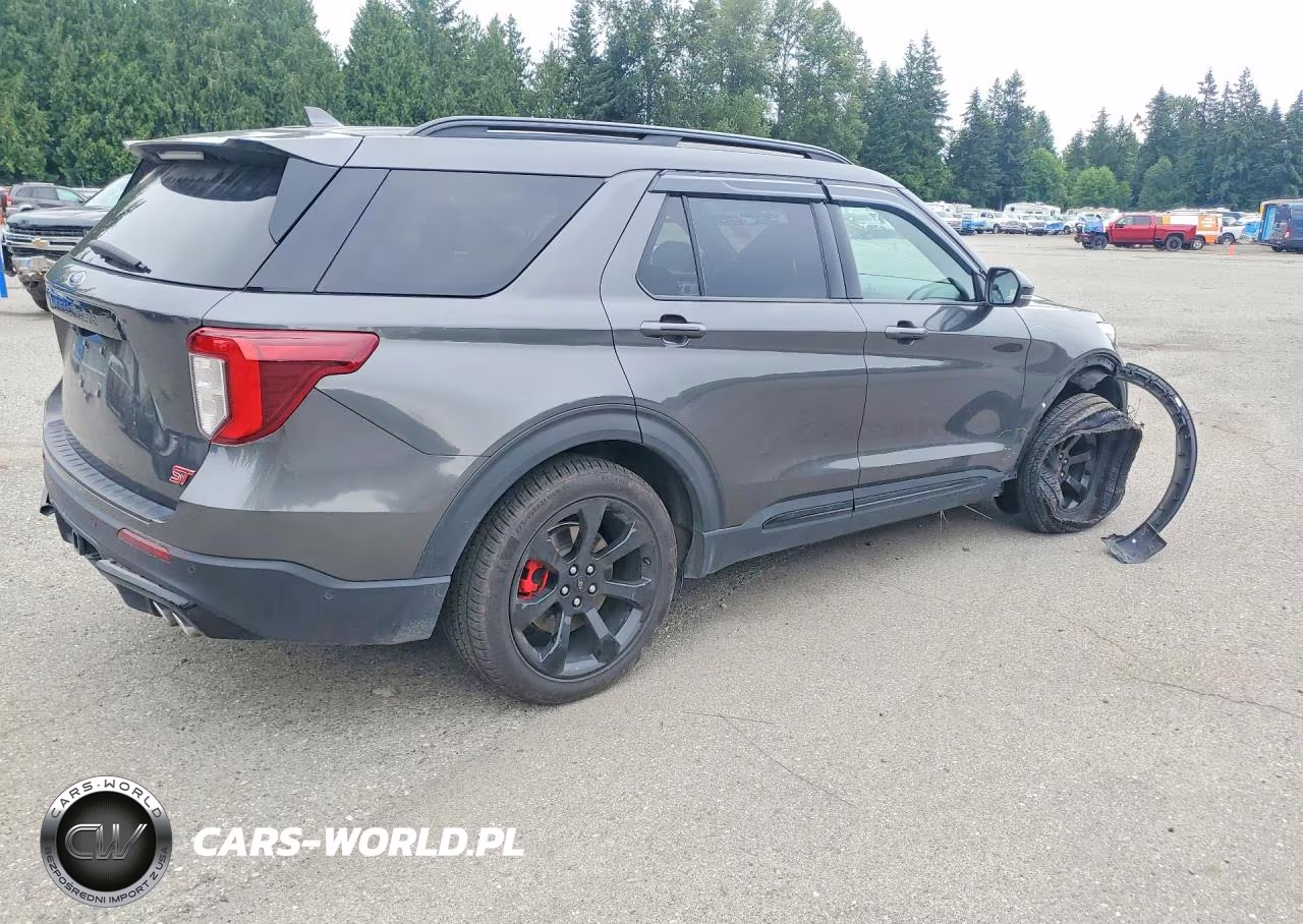 2020 Ford Explorer St VIN:1FM5K8GCXLGB42474 - 3