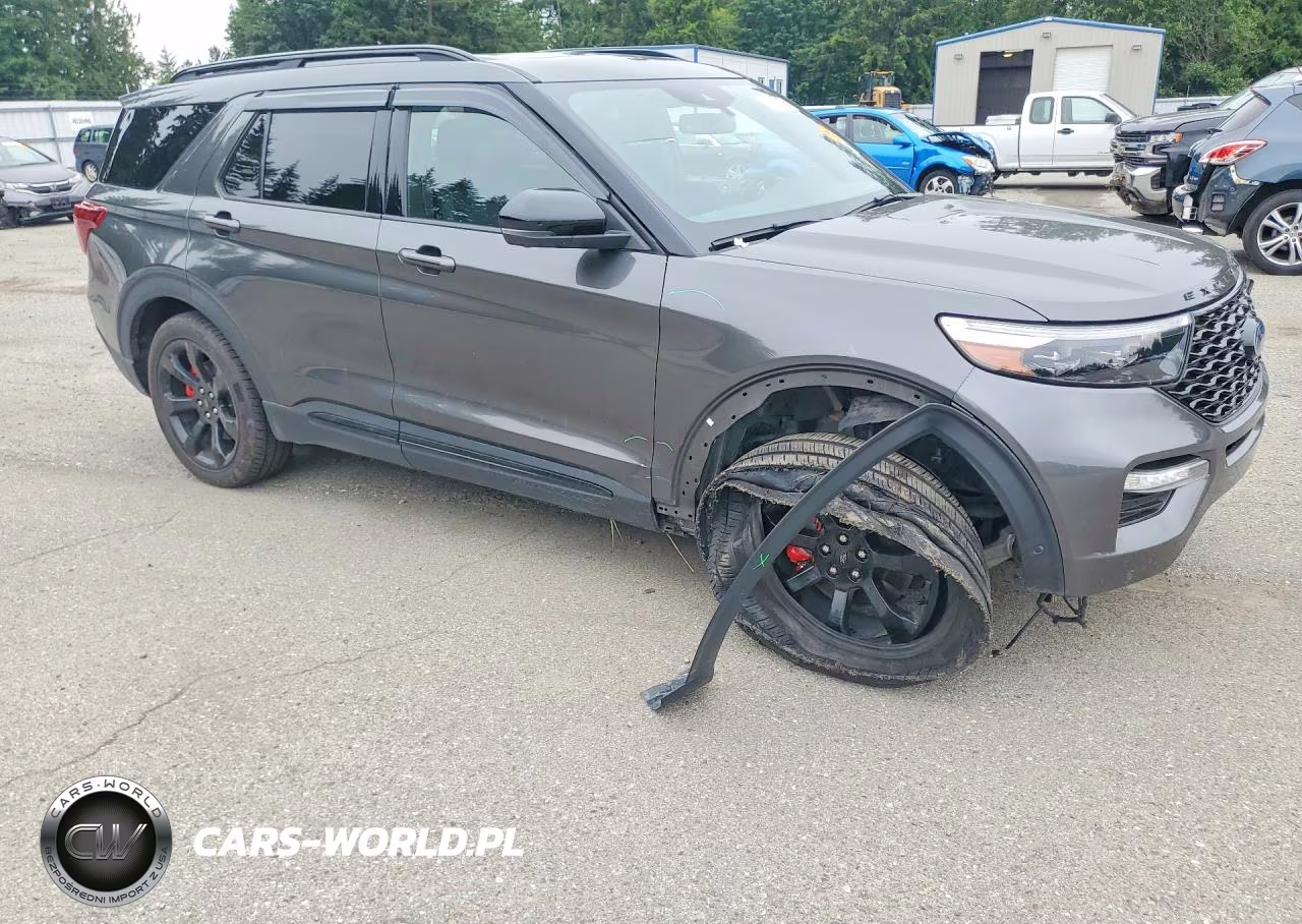 2020 Ford Explorer St VIN:1FM5K8GCXLGB42474 - 4