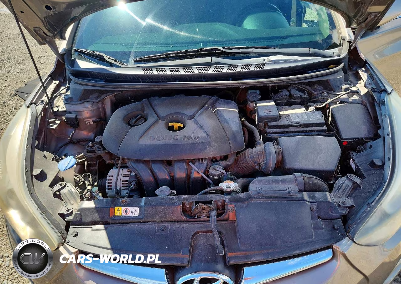 2016 Hyundai Elantra Limited VIN:5NPDH4AEXGH657011 - 11