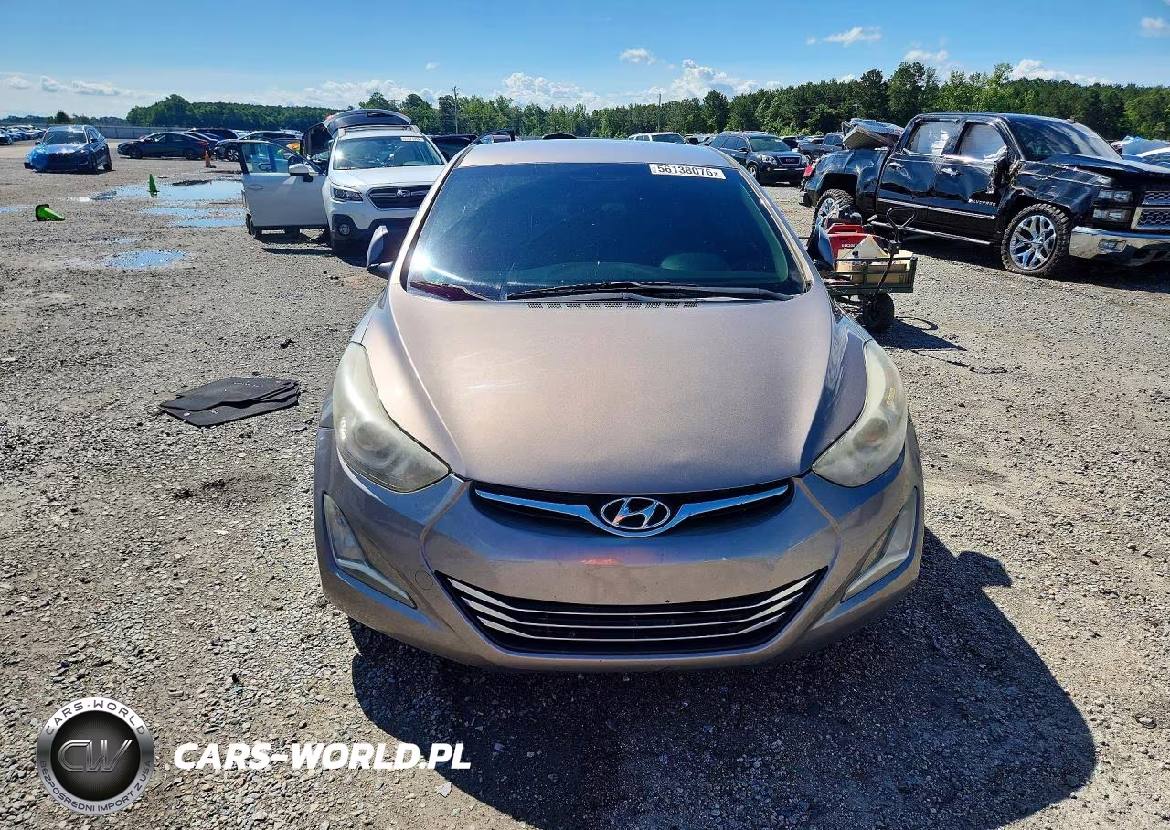 2016 Hyundai Elantra Limited VIN:5NPDH4AEXGH657011 - 5
